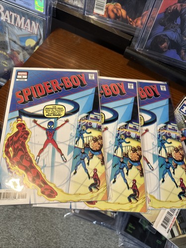 Spider-Boy #1 (2024) fast neuwertig Marvel Vecchio Varianten ASM #1 Hommage Konvolut 7 Comics - Bild 5 von 9