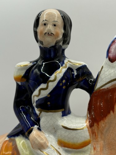 Antique Staffordshire Potteries-Duke & Duchess of Cambridge-Pair-Circa 1854 - Picture 7 of 20