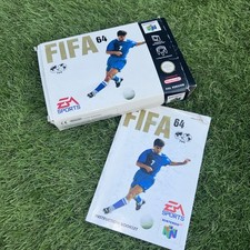Nintendo 64 Fifa 60 4Ea Sports Empty Box And Manual