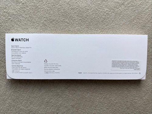 Genuine Apple Watch Sport Band 40mm S/M Midnight For Apple Watch SE(New Model) - Zdjęcie 2 z 5