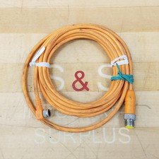 Lumberg RST4RKMWV4-165/3M Cordset, 4 Pin Male To right Angle 4 Pin Female, 3M