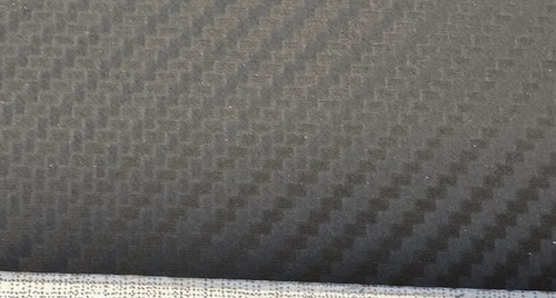 ORIGINAL Automobil Kunstleder CARBON LOOK SCHWARZ Schaumstoff + Gewebe kaschiert - Bild 5 von 14