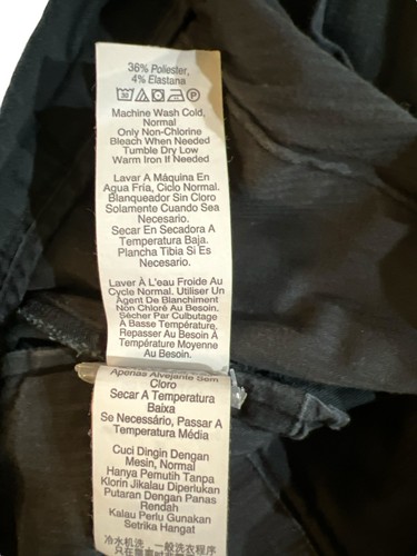 Pantalones Cortos Chinos Oakley Para Hombre Calce Ajustado Negros Talla 38x10 con Bolsillo con Cremallera para Gafas - Imagen 9 de 9