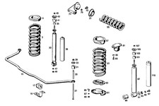 Genuine Mercedes-Benz Rubber Bushing 108-325-01-85