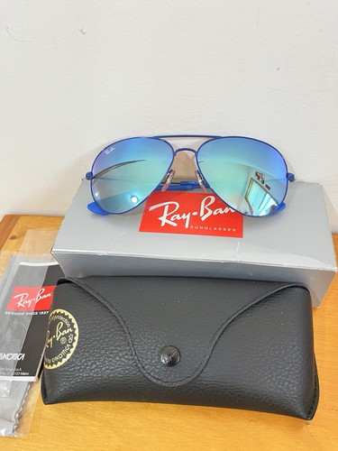 Ray-Ban Unisex Antique RB3558-913971-58 58 mm Dark Green Sunglasses - Picture 6 of 9