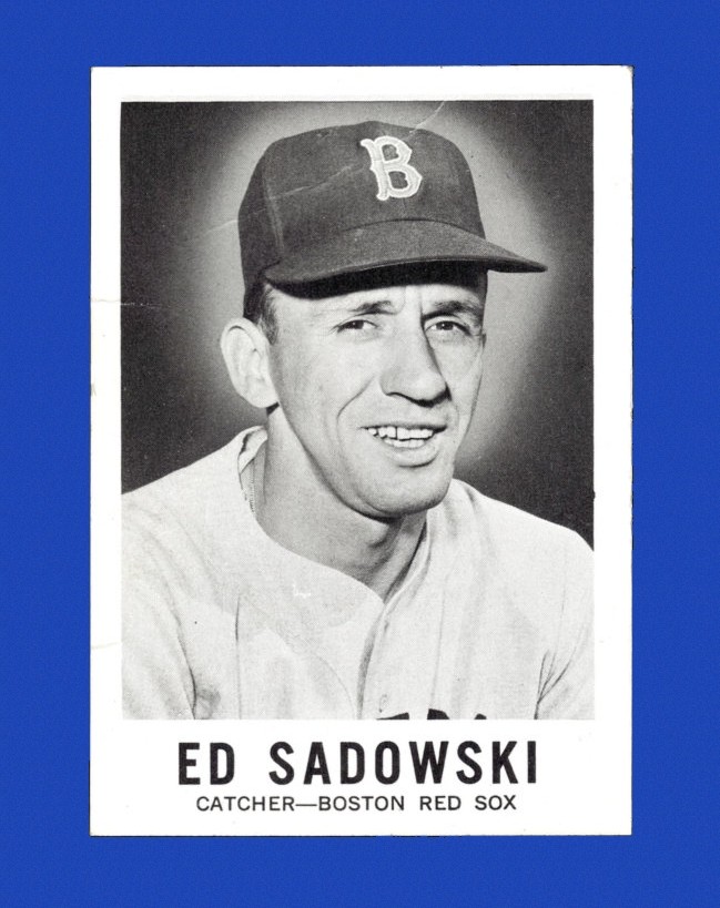 1960 Leaf Set-Break #113 Ed Sadowski LOW GRADE (crease) *GMCARDS*