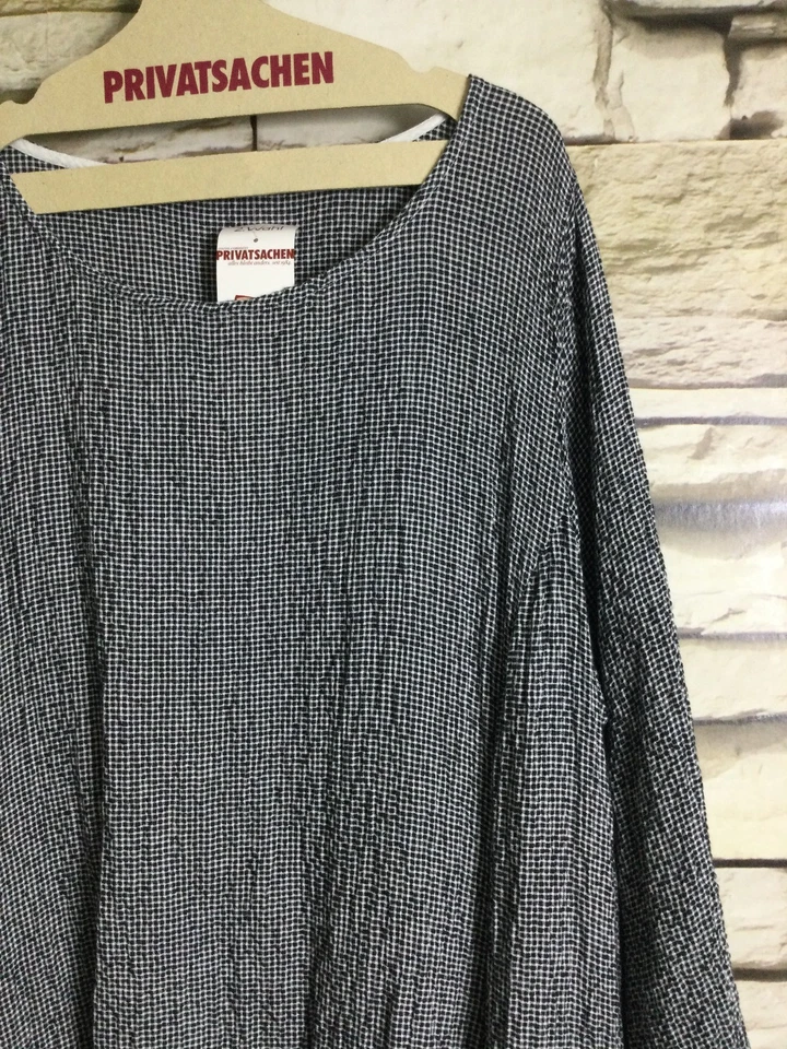 cocon.commerz PRIVATSACHEN LASTERIG Kleid aus ECLOQUE in schwarz/weiß Größe 3 - Bild 2 von 4