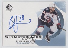 2024-25 SP Authentic Sign of the Times Boone Jenner #SOTT-BJ Auto 1e7g