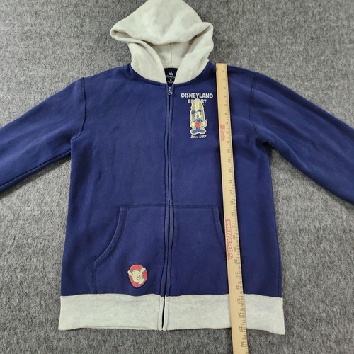 Disney Parks Disneyland Resort Hoodie Mens XL Blue Mickey Mouse Surf Beach - Picture 16 of 19