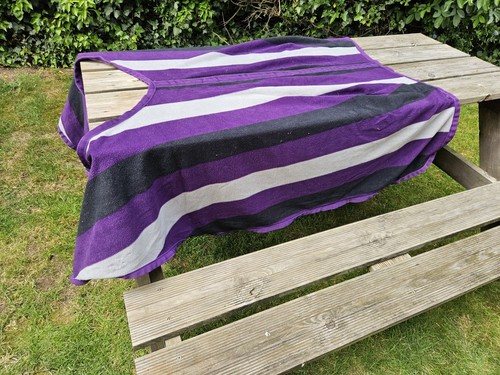 6'6 Size Large Purple Equi-Therme Horse Exercise Sheet - Picture 2 of 8