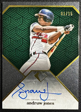 ANDRUW JONES 2024 Topps Diamond Icons Autographs 01/15