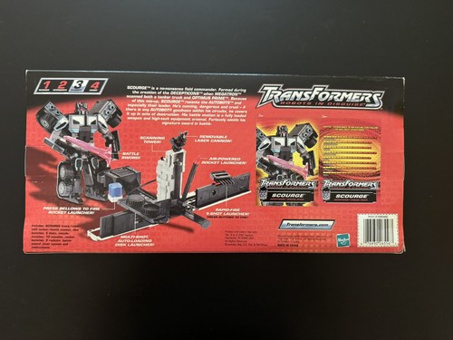 Transformers Robots in Disguise (RID) Scourge - new, unopened! - Picture 2 of 4