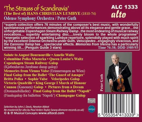 H.C. Lumbye Strauss of Scandinavia (CD) - Picture 2 of 2