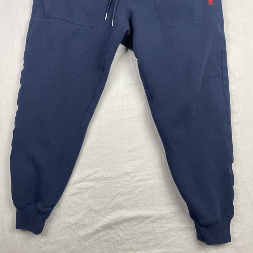 Polo Ralph Lauren Jogginghose Herren Large Pony Logo Kordelzug Joggers Fleece Navy - Bild 3 von 14