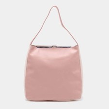 Borsa Furla rosa blush bianca in pelle con chiusura a telaio