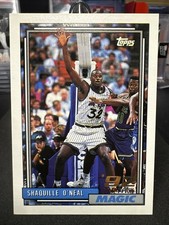 1992-93 Topps Basketball Shaquille O'Neal Rookie Card #362 - HOF (SS). rookie card picture