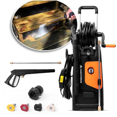 #ad YardForce Pressure Washer Electric Powered 2000 PSI 2.3 GPM Power Washer wi... $173.46