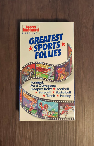 Sports Illustrated Presents Greatest Sports Follies (VHS 1989) - Picture 1 of 3