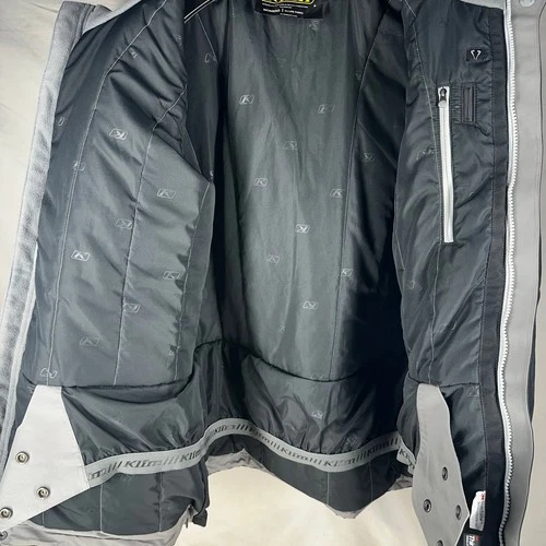 Klim Gore-Tex Allure Waterproof Snowmobile Jacket, Black Technical Shell, Size L image 4