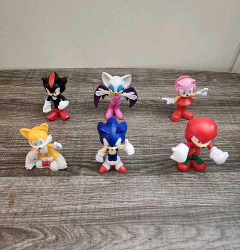 Burger King Sonic The Hedgehog 2025 lote de 6 juguetes nuevos precintados  - Imagen 2 de 3
