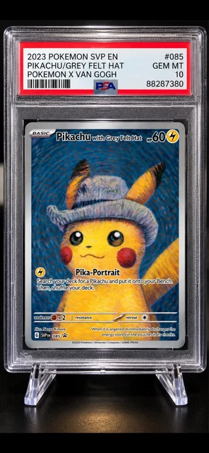 Pikachu/Grey Felt Hat