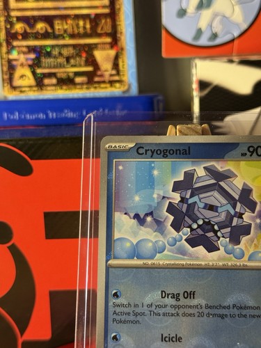 Pokemon TCG Cryogonal (Poke Ball Reverse Holo) - 027/086 - Black Bolt NM - Picture 2 of 10
