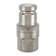 PARKER 71-3N6-4F Quick Connect,Plug,3/8",1/4"-18 20LJ85
