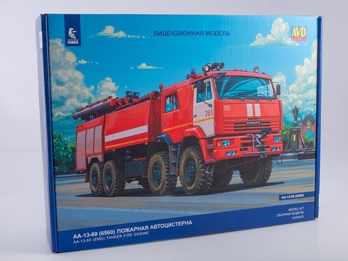 1:43 Bausatz russian KAMAZ 6560 AA-13-60 fire FW ZRPK 96K6 Panzir AVD SSM UdSSR - Picture 4 of 7