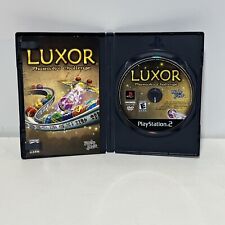 Luxor: Pharaoh's Challenge (Sony PlayStation 2, 2007) With Manual