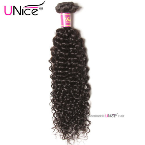 100g/bundle Brazilian Curly Wavy Virgin Human Hair Extensions Ombre Black Blonde - Picture 13 of 25