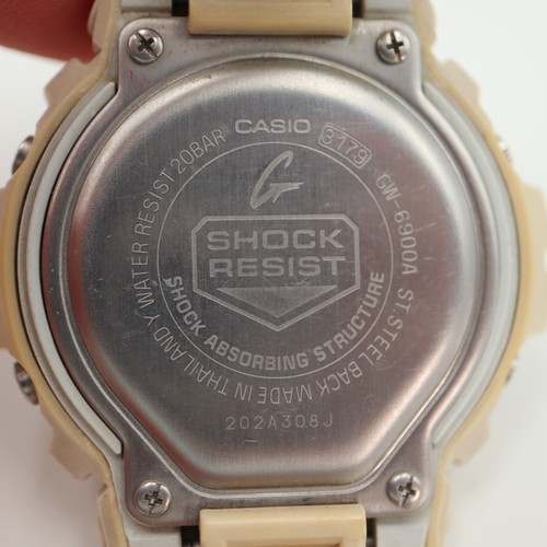 Casio G-Shock Tough Solar Men's Watch Atomic Time White GW-6900A Working - Picture 13 of 15