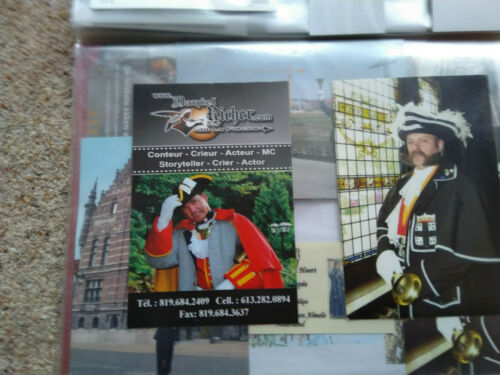 Town Crier bundle postcards, photo's, buisness cards etc 42 items Oyezz! - Picture 5 of 10