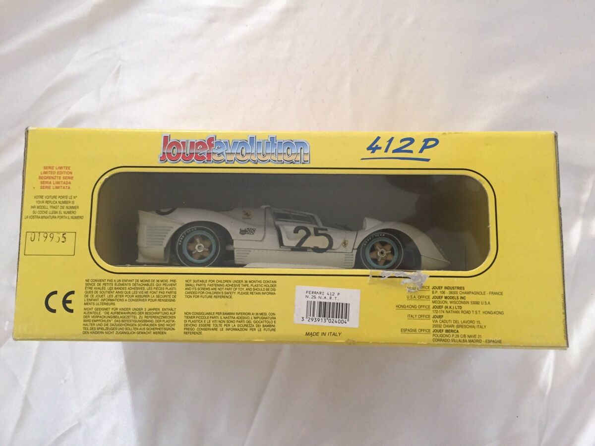 JOUEF EVOLUTION 1:18 FERRARI 412P N.A.R.T. Le Mans 1967 JOUEF EVOLUTION 1:18 FERRARI 412P N.A.R.T. Le Mans 1967