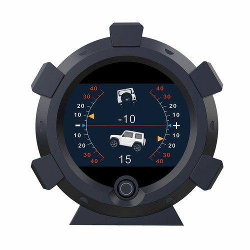 Car Digital GPS 4x4 Inclinometer Compass Slope Meter Gauge Clinometer Off Road - 第 4/12 張圖片