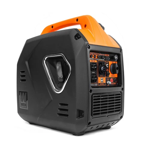 WEN 56235iX 2350-Watt Portable Inverter Generator with Fuel Shut Off and CO S...