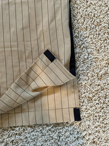 NWOT La Ligne x Target Tan Pin Stripped Side Stripe Wide Leg Trousers Size 1X - Picture 6 of 9