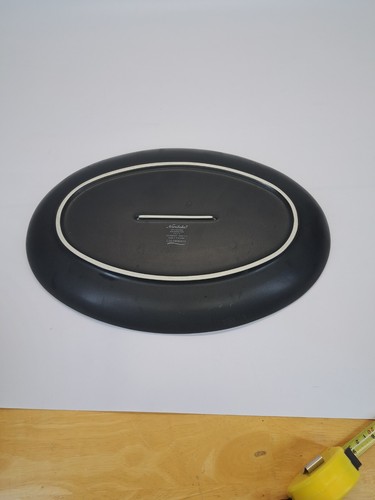 Noritake Stoneware Colorwave Graphite Oval Serving Platter 16x11 - 第 3/6 張圖片