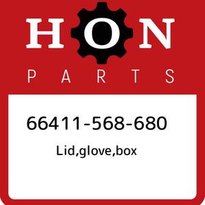 66411-568-680-Honda-Lid-glove-box-66411568680-New-Genuine-OEM-Part