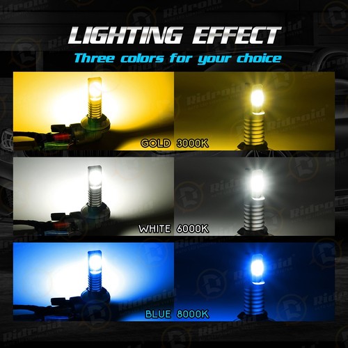For Honda Pioneer 500 700 2014-2021 LED Bulbs Headlights Lights Super Bright 2pc - Picture 12 of 12