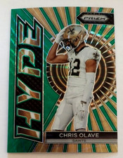 Chris Olave Green Wave Prizm Hype H-7 New Orleans Saints Ohio State