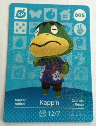 Scheda amiibo 1 001-100 Animal Crossing New Horizons NS Switch 3DS FANTASTICA - Foto 17 di 112