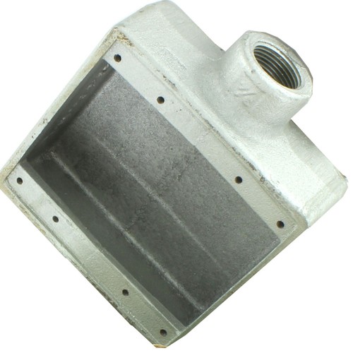 CONDULET® FS22 Two-Gang 3/4" Hub FS Shallow Cast Device Box - Malleable N.I.B. - Picture 2 of 3