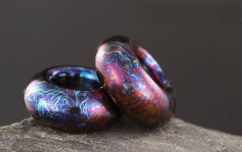 1PC Titanium PEI Zirconium Alloy Metal Spacer Bead Bracelet EDC Charm Making DIY - Picture 6 of 35