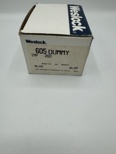 Weslock - Brushed Nickel- Concealed Screw Half Dummy Door Knob Pull - 605 IMP260 - Picture 3 of 3