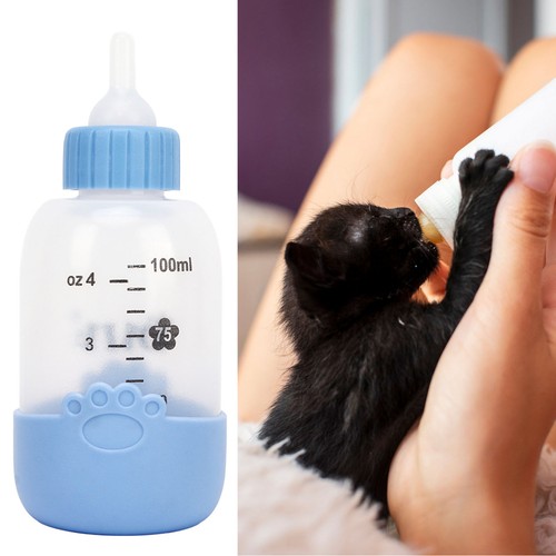 100ml Pet Nursing Bottle Universal Pattern Silicone Pet Milk Feeding Bot LLI - Picture 4 of 23