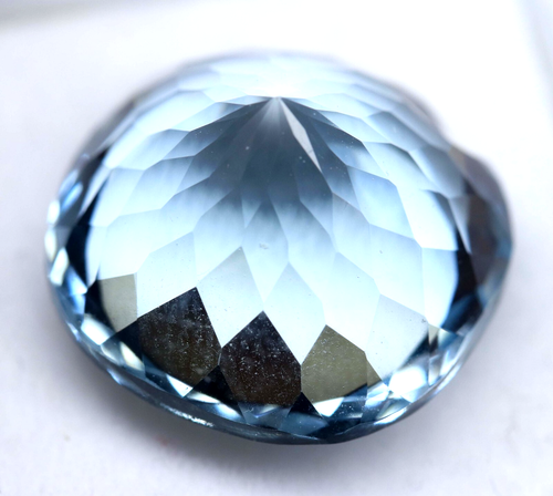 17.35 Ct Certified Natural Brazilion Aquamarine Cushion Cut Loose Gemstone - Picture 8 of 9