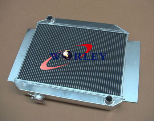 3Row Radiator + 9 inch Fans FOR HOLDEN Kingswood HD HR HK HT HG 6cyl 66-70 MT - Afbeelding 7 van 8