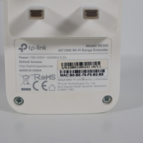 TP-LINK RE305 AC1200 Universal Dual Band Wi-Fi Range Extender - UK Seller! - Photo 5/10
