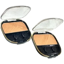 2X Max Factor  High Definition Eye Shadow  18 KARAT  .12oz Rare  No Applicator