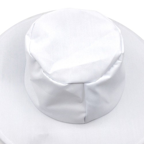 1pc BeeKeeping Protective Bee Hat Anti Bee White Hat-Veil Combo Bee Hat Mask _ou - Imagen 4 de 6